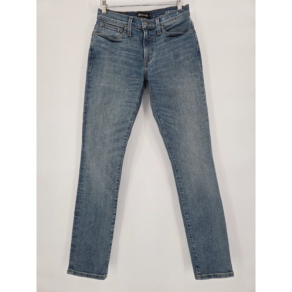 Madewell Women's Jeans Skinny Size 29x32 Mid Rise Light Wash